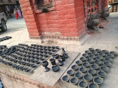 Pottery drying